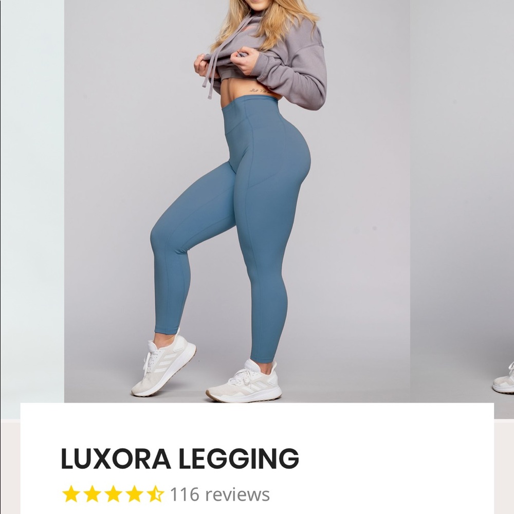 Paragon Fitwear - Atlantic Blue Luxora Leggings